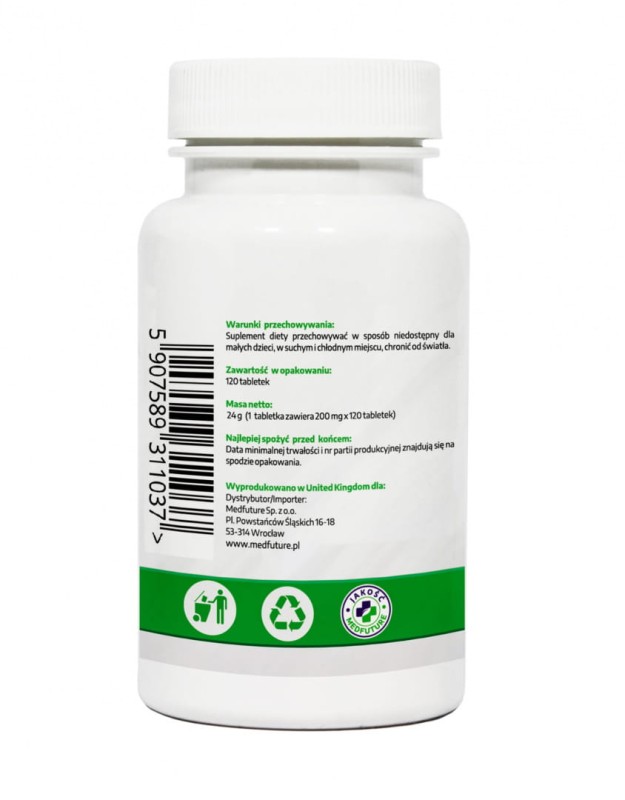 2x Biotyna Max 10 mg - 120 tabletek MEDFUTURE