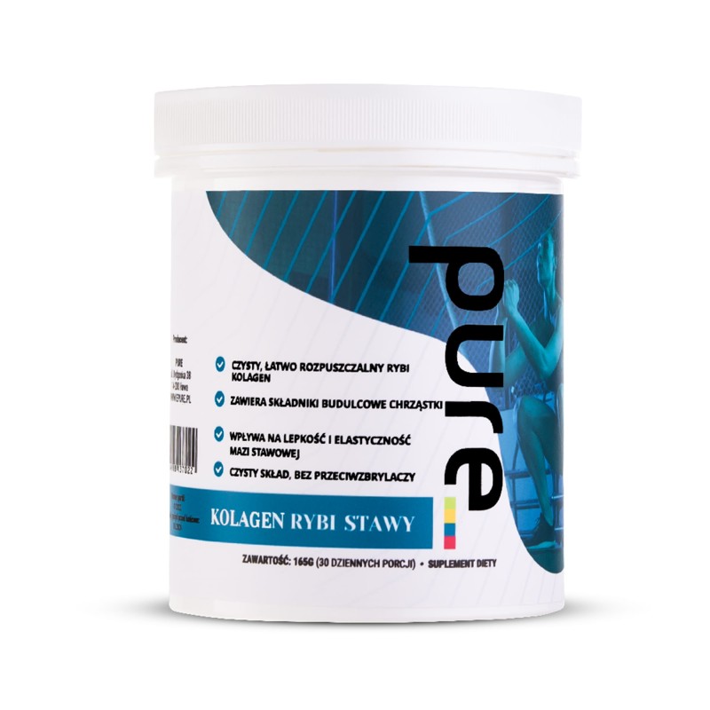 Kolagen rybi stawy – miesięczna kuracja 165g PURE 