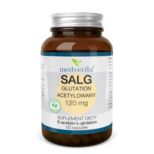 SALG glutation acetylowany 120 mg - 60 kapsułek MEDVERITA