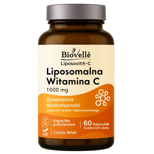 Liposomalna Witamina C 1000 mg 60 kapsułek BIOVELLE