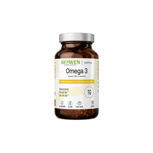 Omega 3 660 mg EPA, 440 DHA BIOWEN - 90 kapsułek