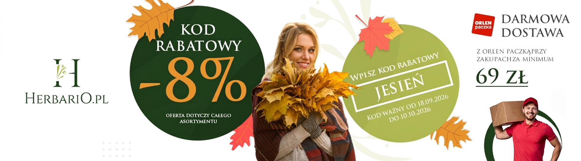 Jesień -8% kod herbario.pl